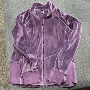Purple Velvet Women's Jacket